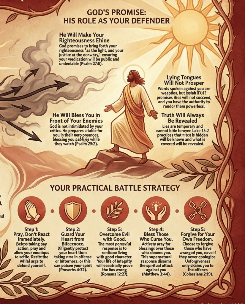 AN Image showing Practical Steps for Handling Gossip