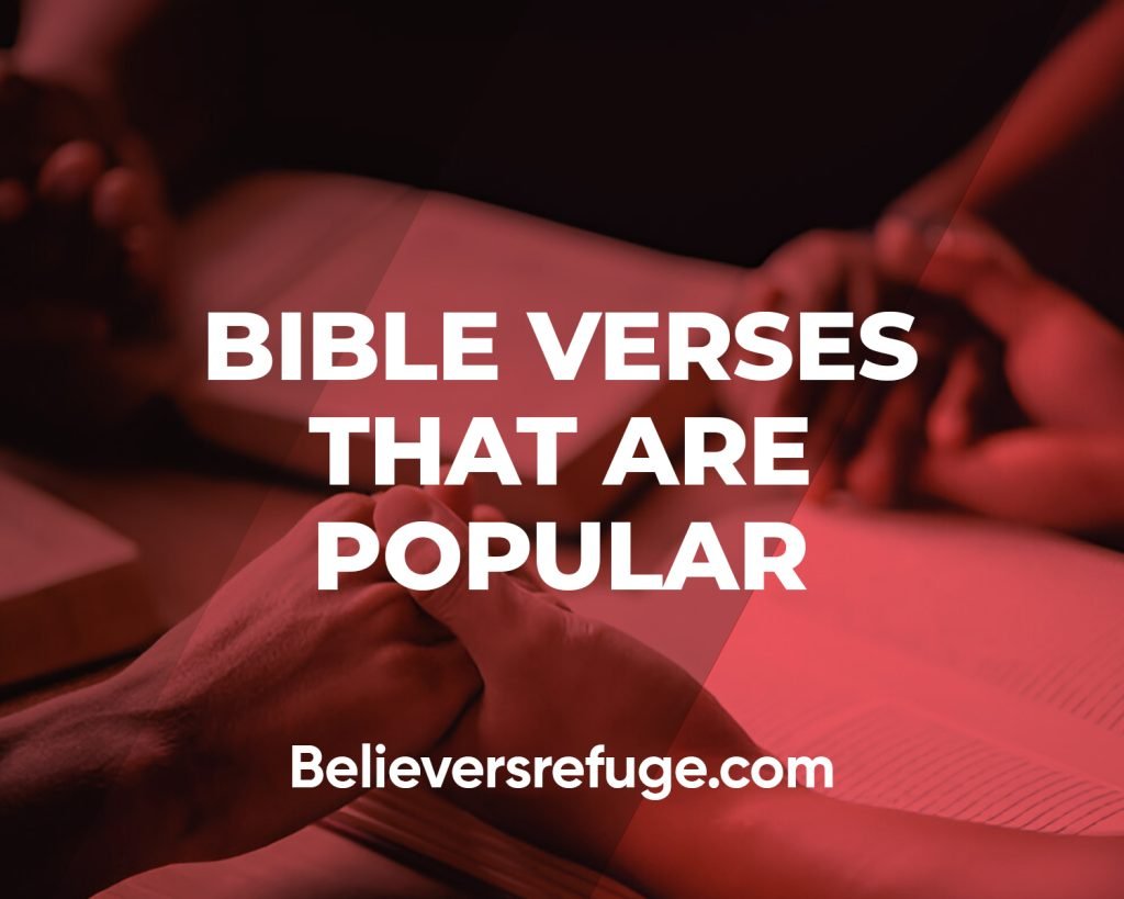 Bible Verses That Are Popular
