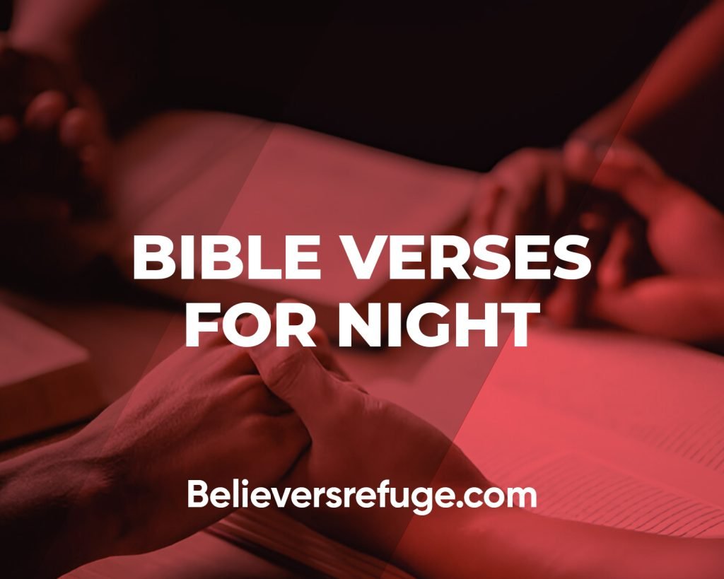 Bible Verses For Night