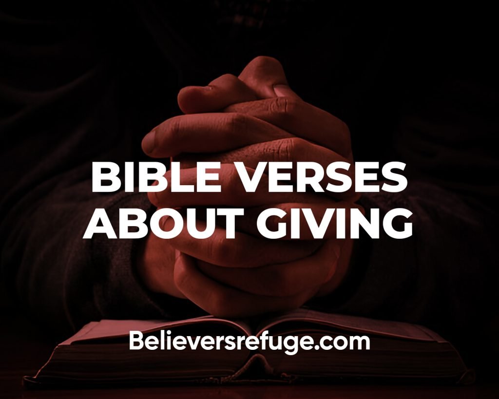 Bible Verses About Giving