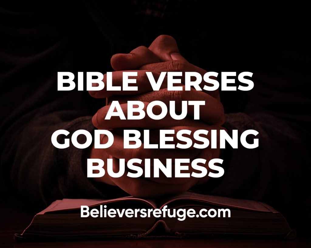 Bible Verses About God Blessing Business