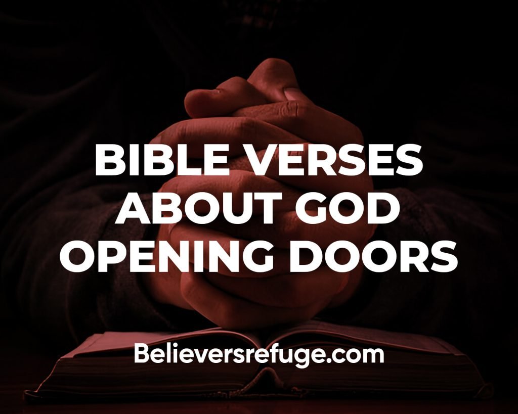 Bible Verses About God Opening Doors