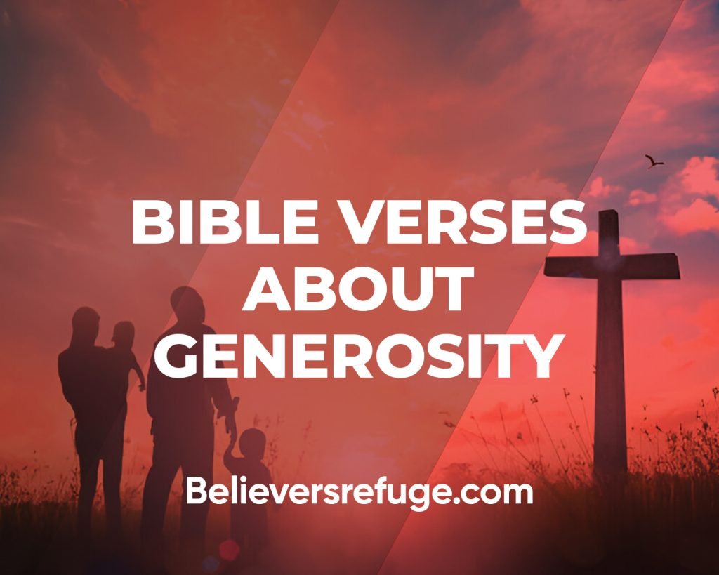 Bible Verses About Generosity