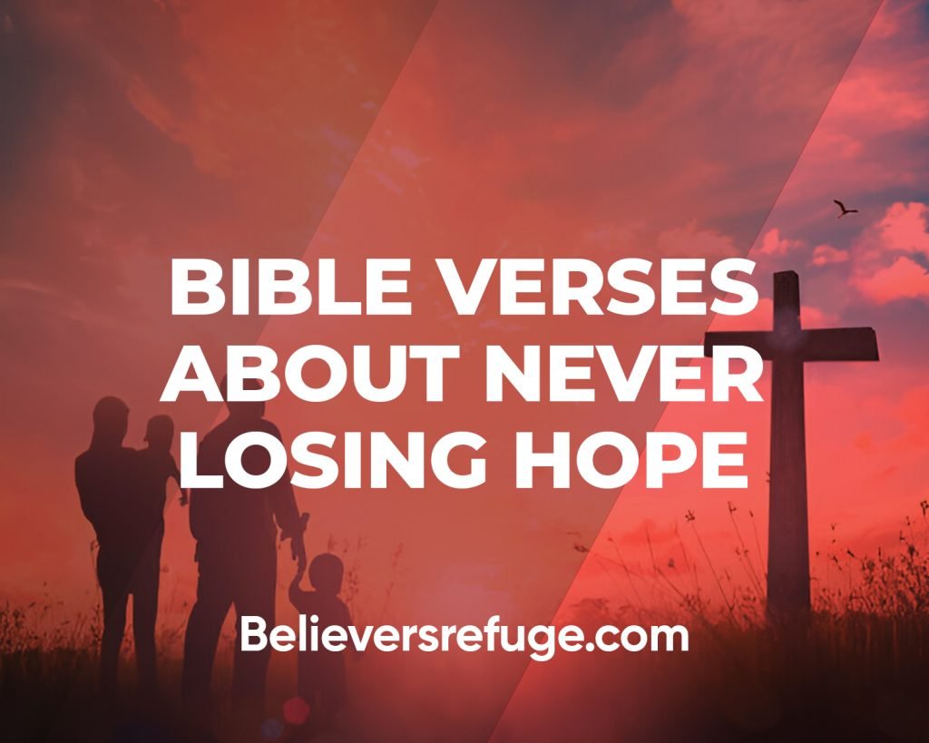 Bible Verses About Never Losing Hope