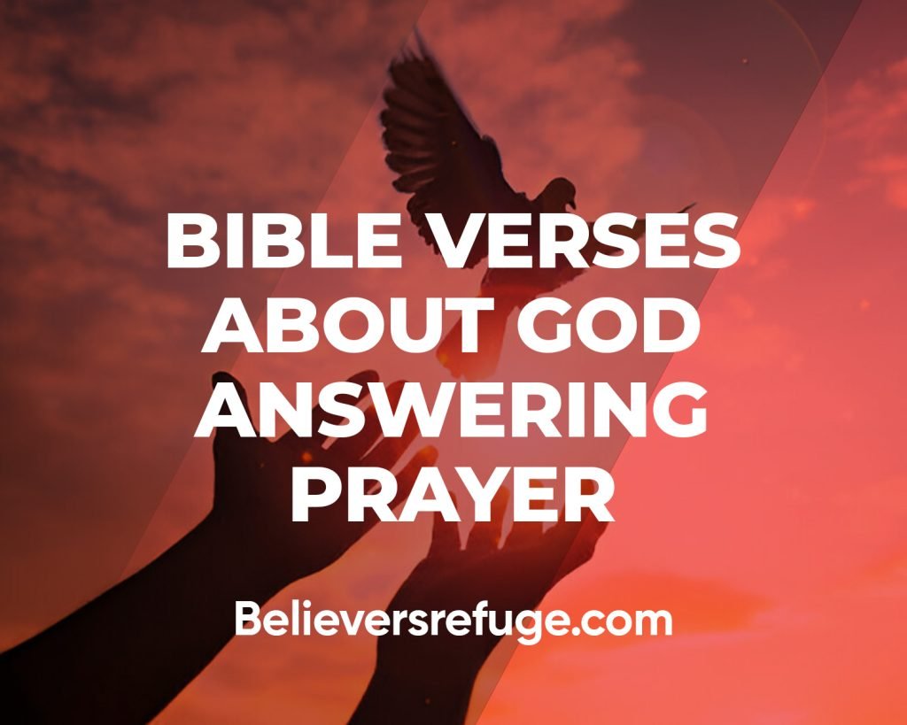 Bible Verses About God Answering Prayer