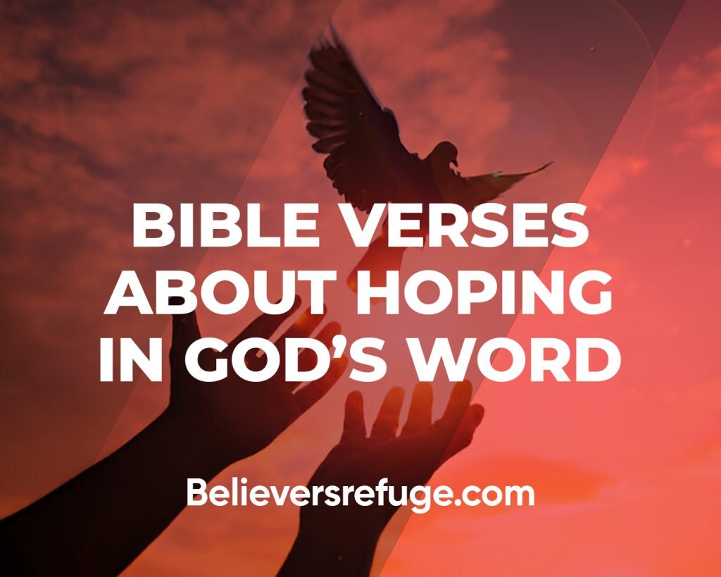 Bible Verses About Hoping In God's Word