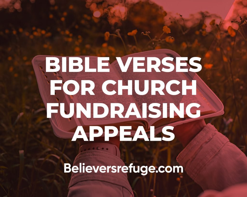 Bible Verses For Church Fundraising Appeals